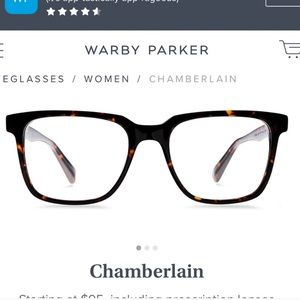 Warby Parker Chanberlain eyeglasses